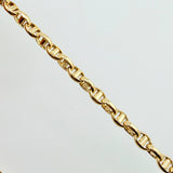 Cadena Marinera 4.1gr / 50cm / 2.5mm Oro Amarillo +3 18K ©