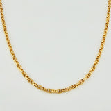 Cadena Marinera 4.05gr / 50cm / 2.6mm Oro Amarillo +3 18K *