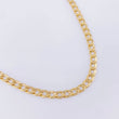 Cadena Cubana 6.45gr / 50cm / 4mm Oro Amarillo +1 18K *