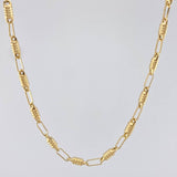 Cadena Rustica Tornillo 11.9 g / 71.5 cm / 1.25 mm Oro Amarillo 18K