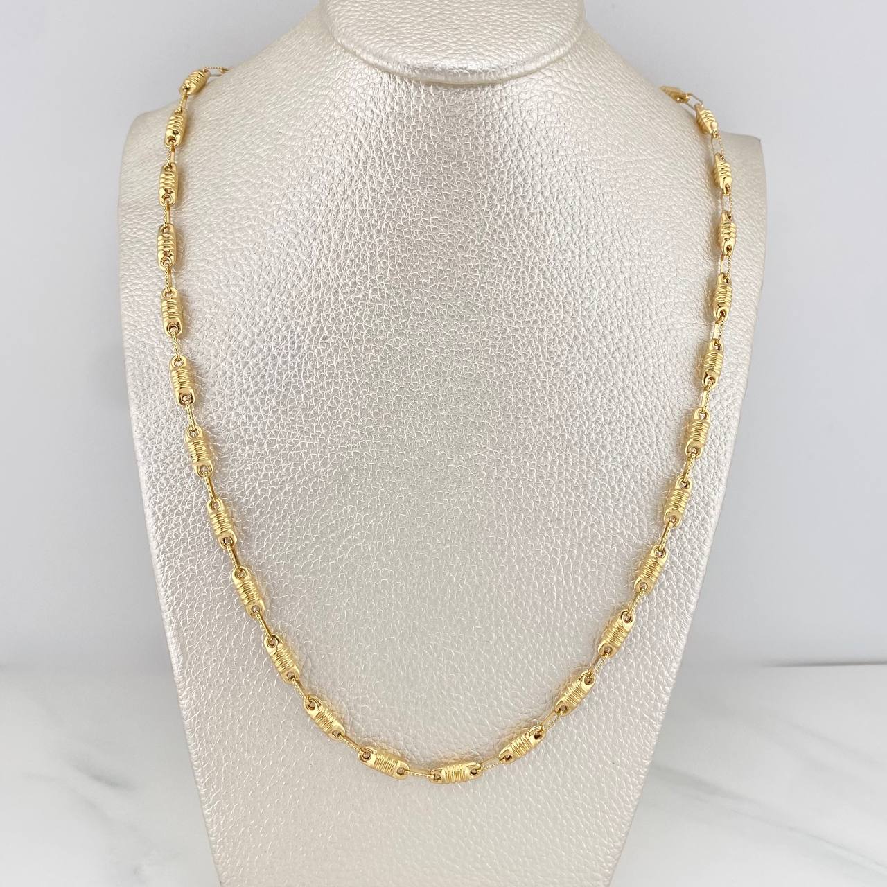 Cadena Rustica Tornillo 11.9 g / 71.5 cm / 1.25 mm Oro Amarillo 18K