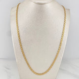 Cadena China 15.1 g / 62.2 cm / 3.56 mm Oro Amarillo 18K