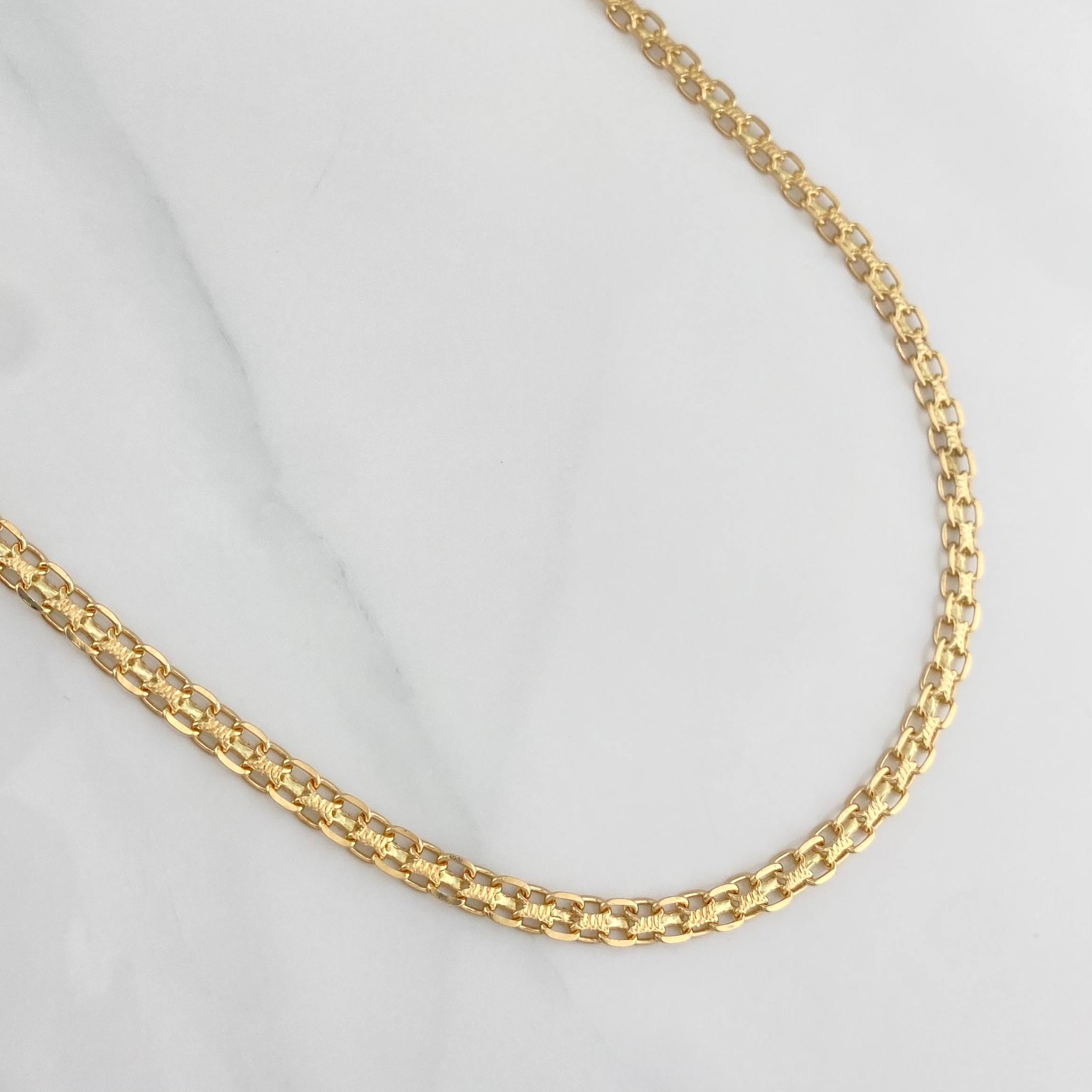 Cadena China 15.1 g / 62.2 cm / 3.56 mm Oro Amarillo 18K