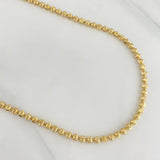 Cadena Militar Luna Diamantada 32.85 g / 71.4 cm / 3.9 mm Oro Amarillo 18K
