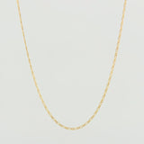 Cadena Figaro Seguido  2.5gr / 60.9cm / 1.43mm Oro Amarillo +1 18K $