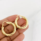 Candongas Niky 5.2g / 3cm Oro Amarillo 18K
