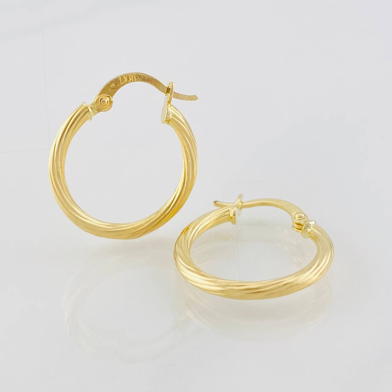 Candongas Mary 1.35g / 2.1cm Oro Amarillo 18K