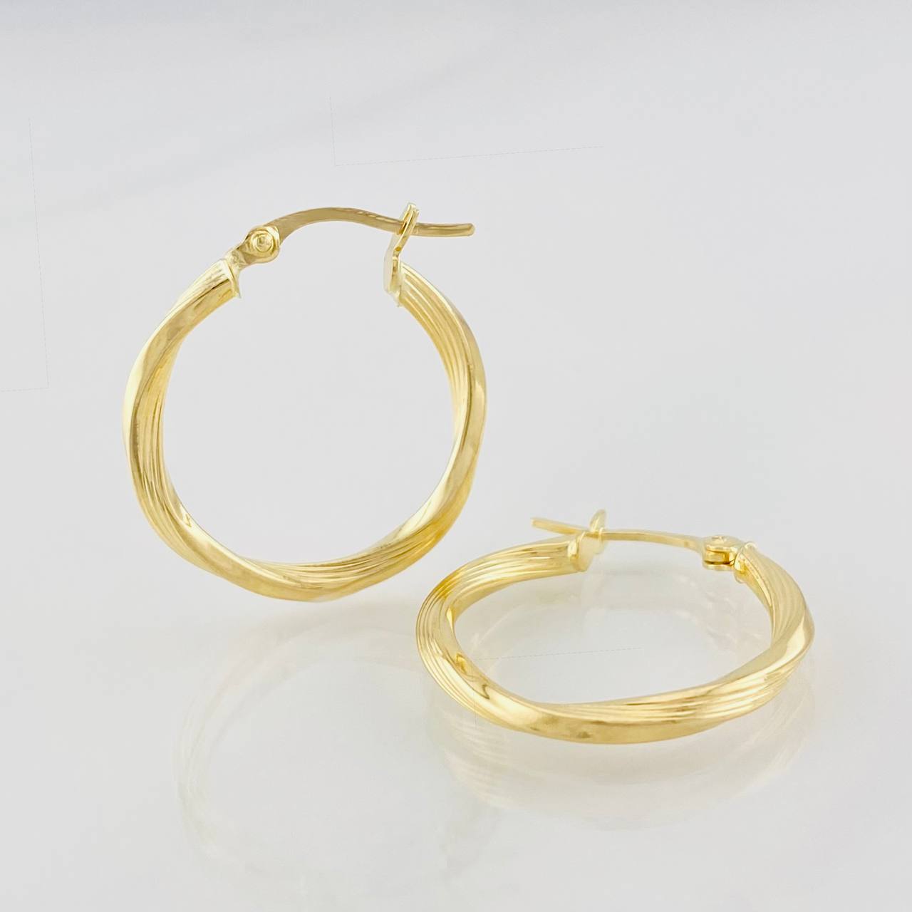 Candongas Mary 1.5g / 2.3cm Oro Amarillo 18K
