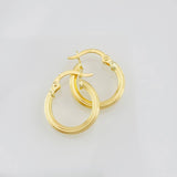 Candongas Mary 1.1g / 1.6cm Oro Amarillo 18K