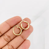 Candongas Mary 1.05g / 1.6cm Oro Amarillo 18K