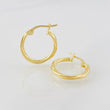 Candongas Mary 1.05g / 1.7cm Oro Amarillo 18K