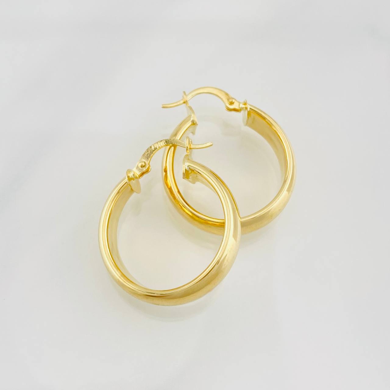 Candongas Winter 3.9g / 2.6cm Oro Amarillo 18K