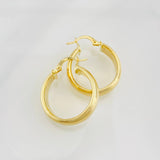 Candongas Winter 3.9g / 2.6cm Oro Amarillo 18K