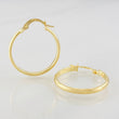 Candongas Nati 1.4g / 2.4cm Oro Amarillo 18K
