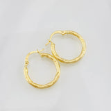 Candongas Lucero 1.5g / 2.1cm Oro Amarillo 18K