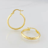 Candongas Gera 1.8g / 2.4cm Oro Amarillo 18K