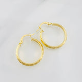 Candongas Gera 1.8g / 2.4cm Oro Amarillo 18K