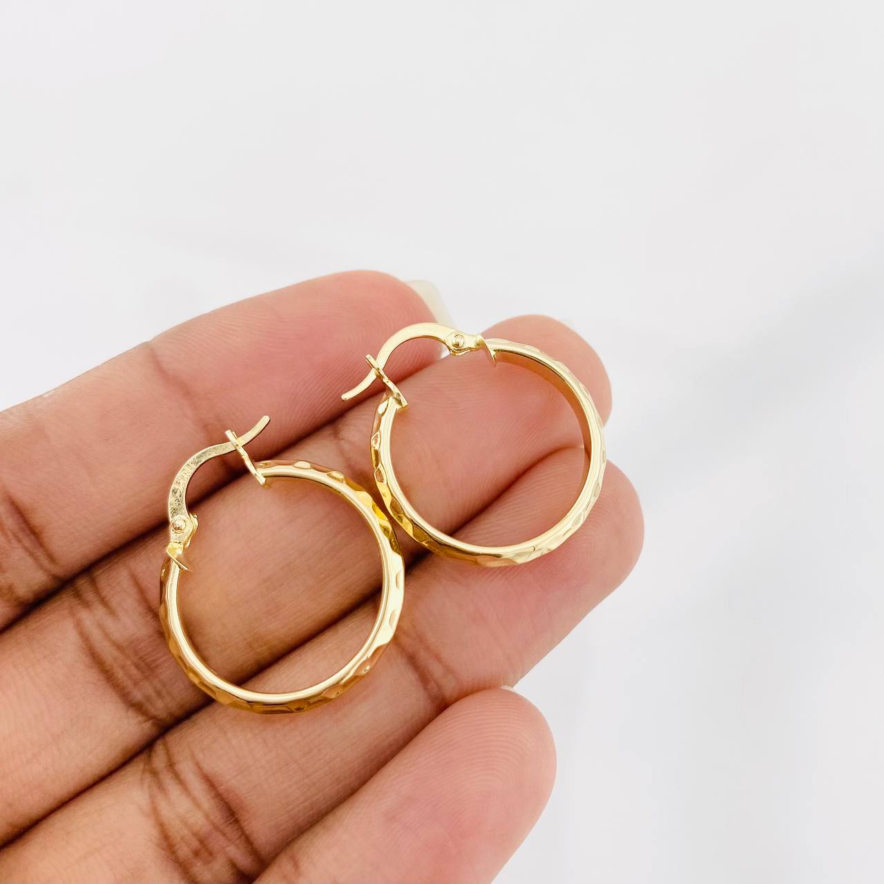 Candongas Gera 1.8g / 2.4cm Oro Amarillo 18K
