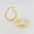 Candongas Sandra 2.5g / 2.3cm Oro Amarillo 18K