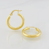 Candongas Sandra 2.5g / 2.3cm Oro Amarillo 18K