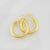 Candongas Sandra 2.5g / 2.3cm Oro Amarillo 18K