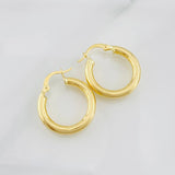 Candongas Sandra 2.5g / 2.3cm Oro Amarillo 18K