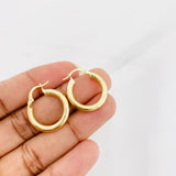 Candongas Sandra 2.5g / 2.3cm Oro Amarillo 18K