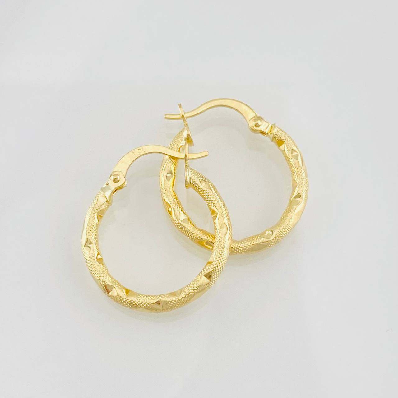 Candongas Kataleya 1.45g / 2.1cm Oro Amarillo 18K