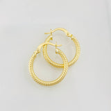 Candongas Zion 1.5g / 2.1cm Oro Amarillo 18K