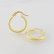 Candongas Zion 1.35g / 1.9cm Oro Amarillo 18K