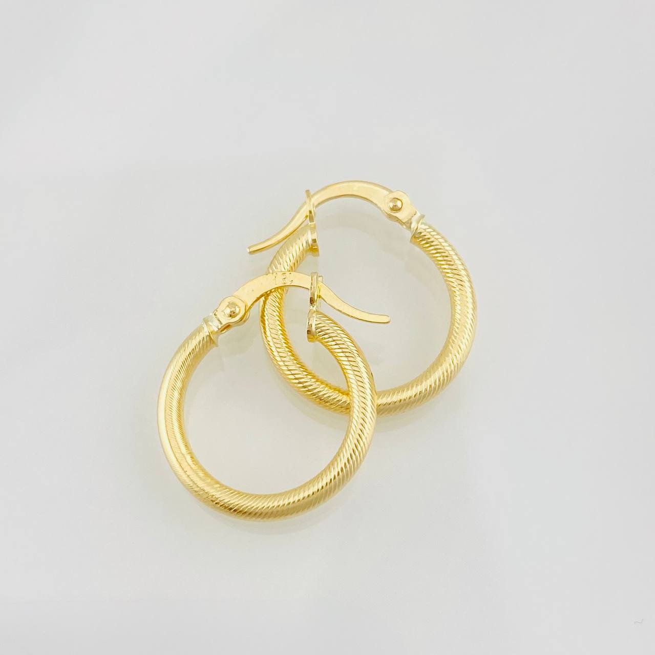 Candongas Zion 1.35g / 1.9cm Oro Amarillo 18K