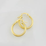 Candongas Zion 1.35g / 1.9cm Oro Amarillo 18K