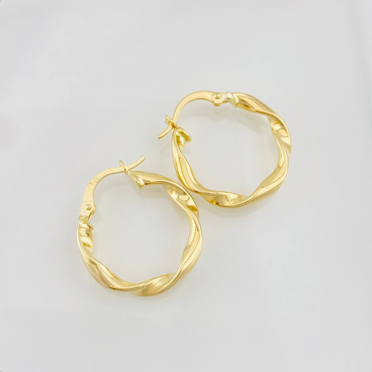 Candongas Melcocha 1.55g / 2.1cm Oro Amarillo 18K