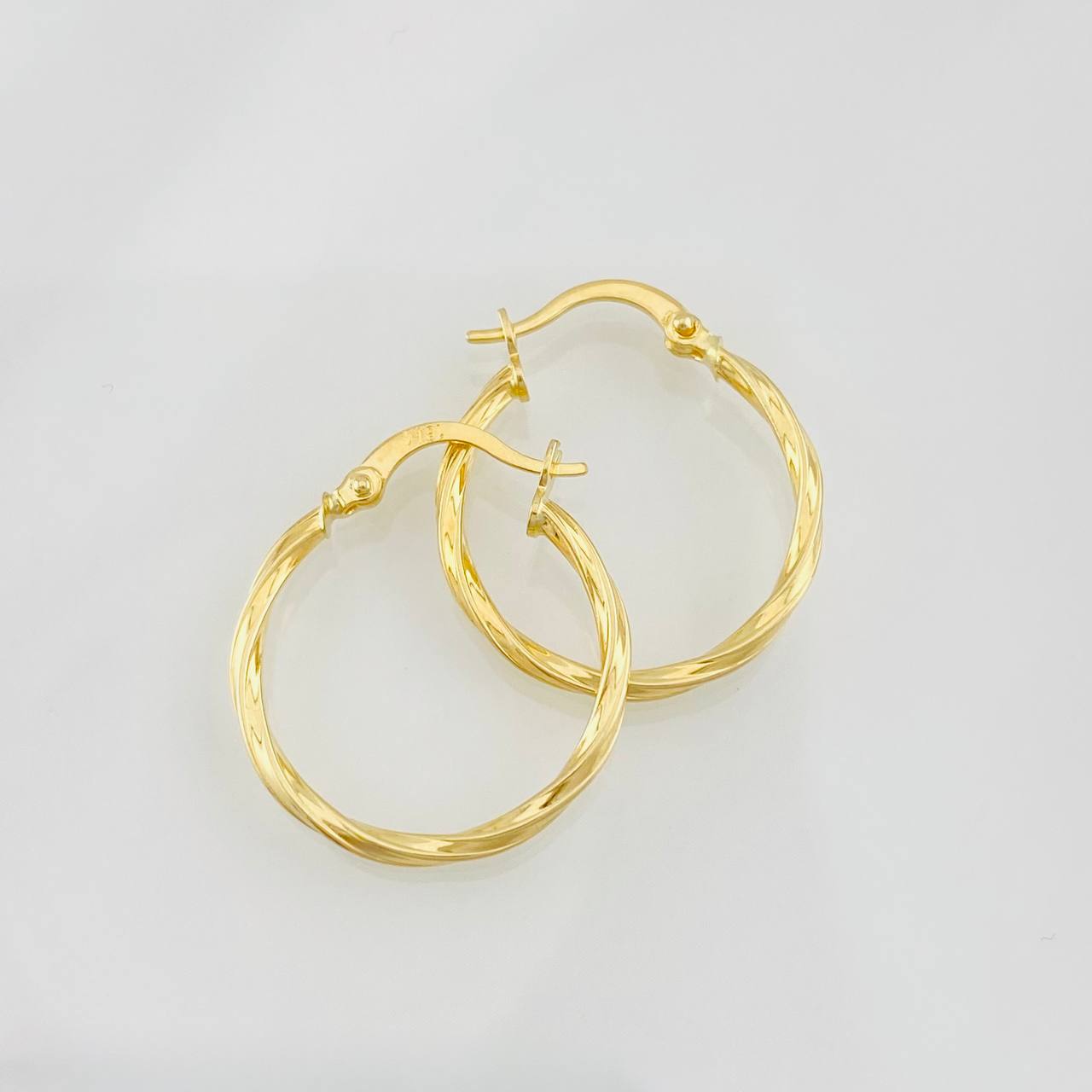 Candongas Kari 1.1g / 2.3cm Oro Amarillo 18K