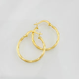 Candongas Kari 1.1g / 2.3cm Oro Amarillo 18K