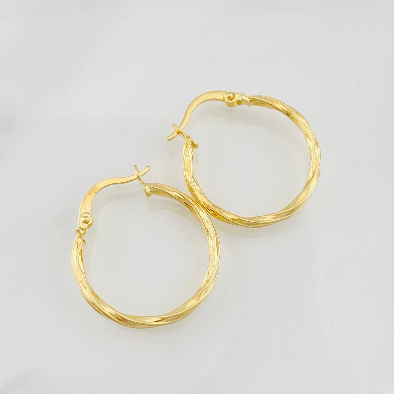 Candongas Kari 1.1g / 2.3cm Oro Amarillo 18K