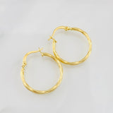 Candongas Kari 1.1g / 2.3cm Oro Amarillo 18K
