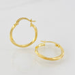 Candongas Kari 1.15g / 2.1cm Oro Amarillo 18K
