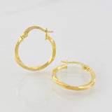 Candongas Kari 1.15g / 2.1cm Oro Amarillo 18K