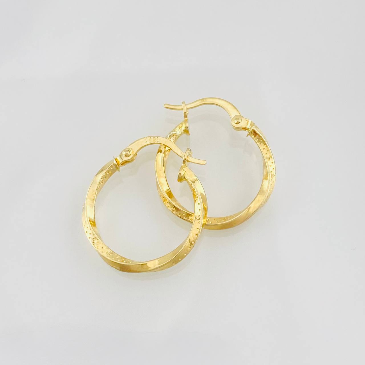 Candongas Kari 1.15g / 2.1cm Oro Amarillo 18K