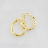 Candongas Kari 1.15g / 2.1cm Oro Amarillo 18K