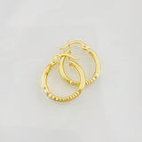 Candongas Dora 1.25g / 1.8cm Oro Amarillo 18K