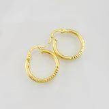Candongas Dora 1.25g / 1.8cm Oro Amarillo 18K