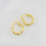 Candongas Majo 1.05g / 1.4cm Oro Amarillo 18K