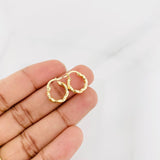 Candongas Majo 1.05g / 1.4cm Oro Amarillo 18K