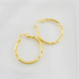 Candongas Megan 1.85g / 2.9cm Oro Amarillo 18K