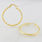 Candongas Megan 1.6g / 3.2cm Oro Amarillo 18K
