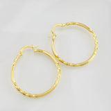Candongas Megan 1.6g / 3.2cm Oro Amarillo 18K