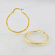 Candongas Megan 1.85g / 2.9cm Oro Amarillo 18K