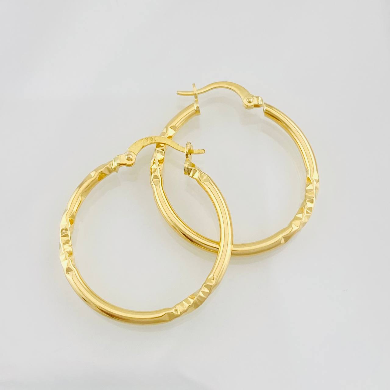 Candongas Megan 1.85g / 2.9cm Oro Amarillo 18K